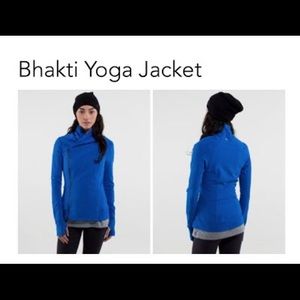 Baroque blue Bhakti jacket