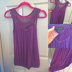 Purple Top. Size large