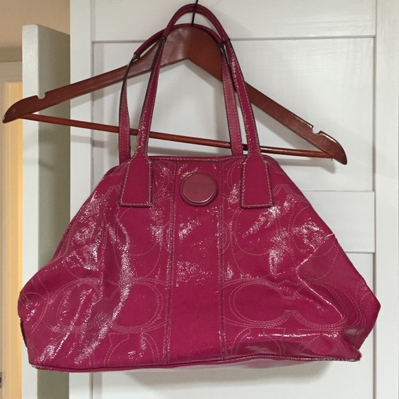 Authentic pink coach purse!