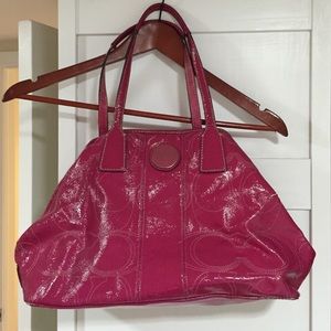 Authentic pink coach purse!