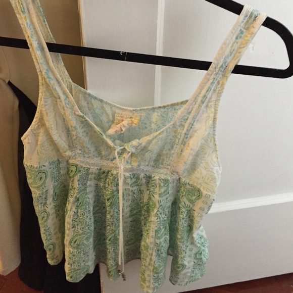 Free People paisley print tank