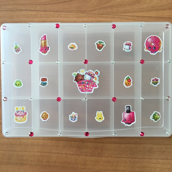 💕 Shopkins PINK Blinged Out Case 💕