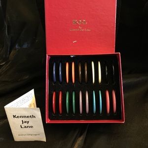 Kenneth Jay Lane's Hoop Earrings