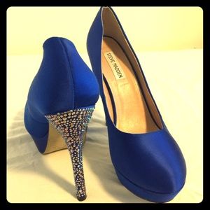 Royal Blue Steve Madden Pumps