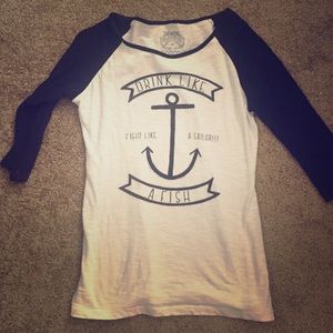 Sailor Baseball Tee