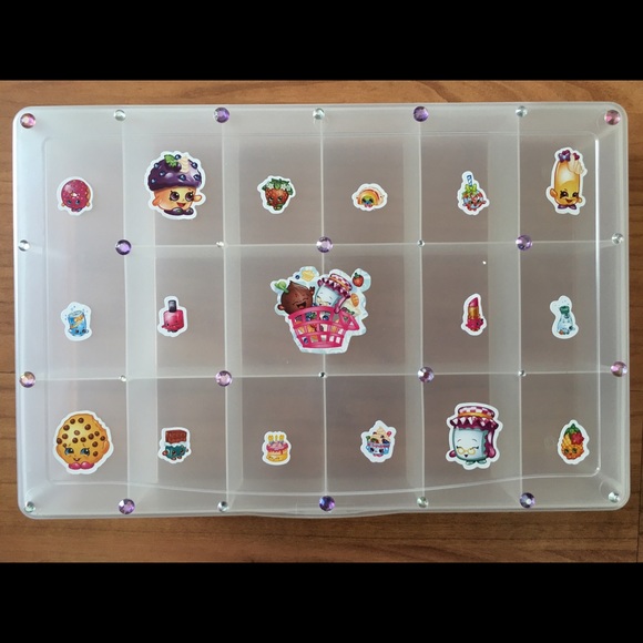 💜💜Shopkins PURPLE Bling Case💜💜