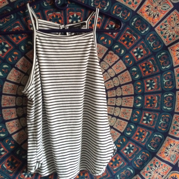 Striped Halter Tank