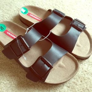 Black Sandals by Unionbay size 8