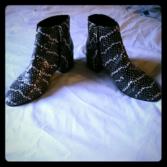 Top Shop ankle boots.