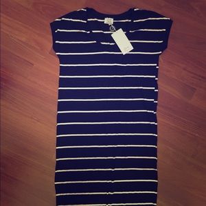 ZARA Trafaluc Striped Maxi Dress