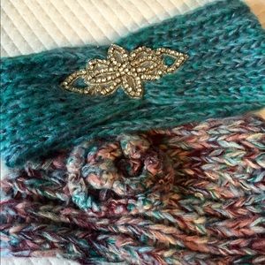 2 Winter Ear Muff/Bands