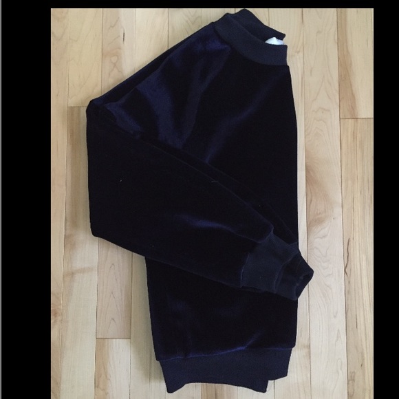 JOA Brand Blue Velvet Sweatshirt 🌊 MAKE OFFERS!!