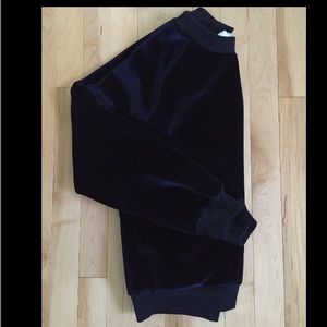 JOA Brand Blue Velvet Sweatshirt 🌊 MAKE OFFERS!!