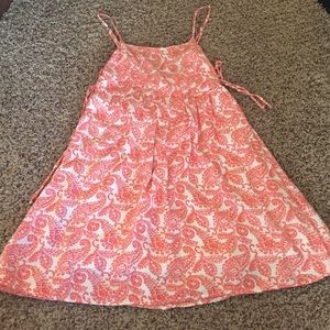 Orange Paisley Sundress