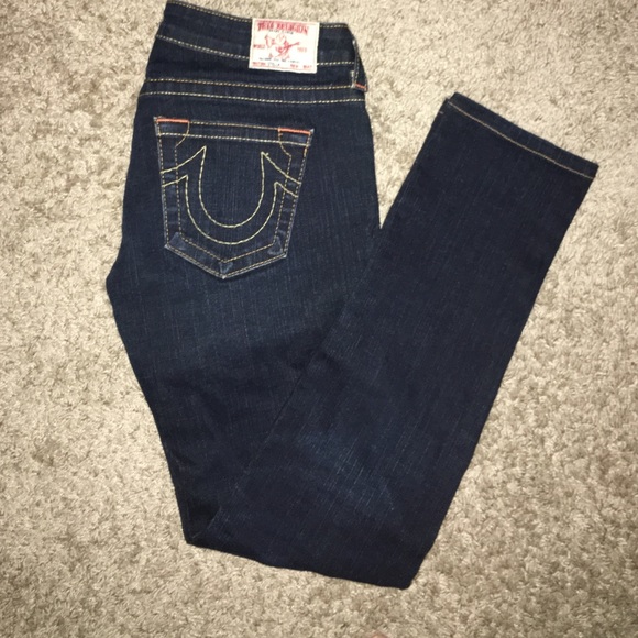 True Religion Denim - True religion dark skinny jeans