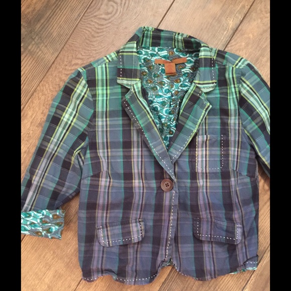 Plaid Blazer