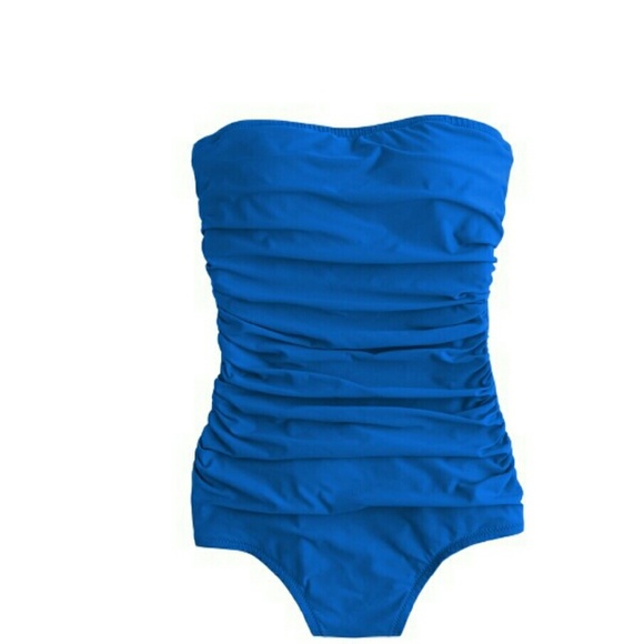 J. Crew Other - D-cup ruched bandeau one-piece swimsuit

Dcup Sz12