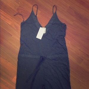 ZARA Spaghetti Strap Jumpsuit/Romper