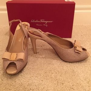 Salvatore Ferragamo Sling-back heels