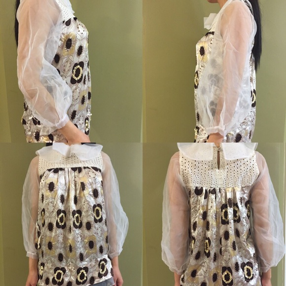 Chloe floral Blouse - Picture 4 of 4