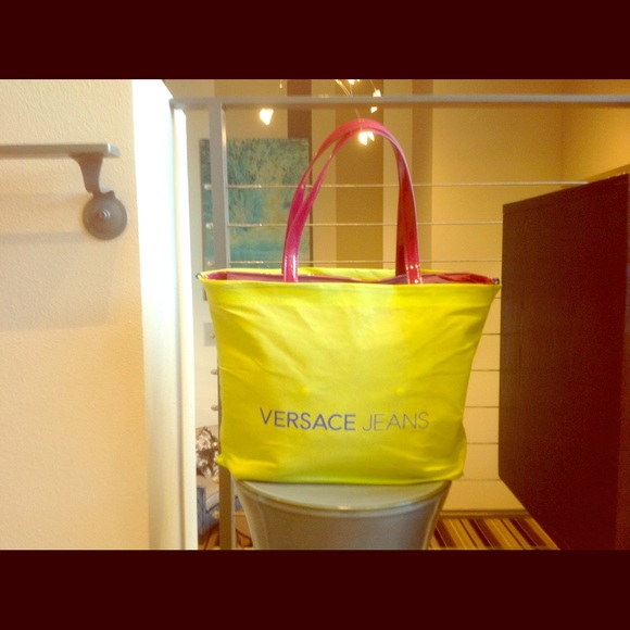 Versace pink purse