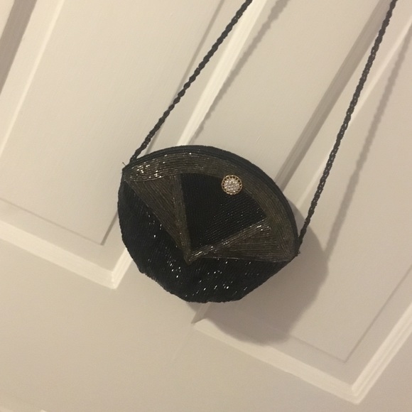 Vintage beaded dress bag