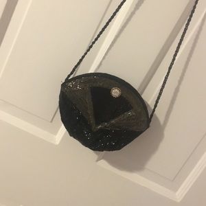 Vintage beaded dress bag