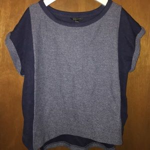 Casual Banana Republic blue short sleeve top