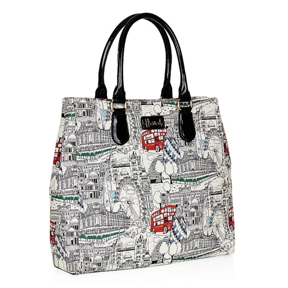 Harrods Handbags - Harrods London Monochrome Shopper Tote
