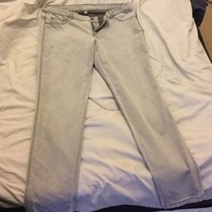 Gray jeggings