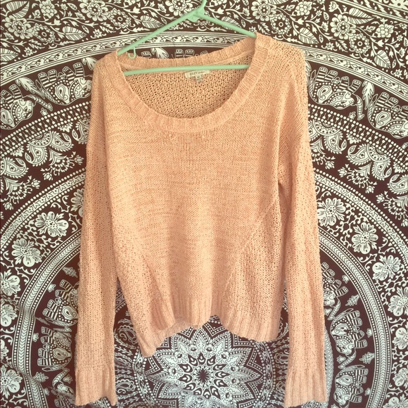 Cosy Casual Peach Sweater