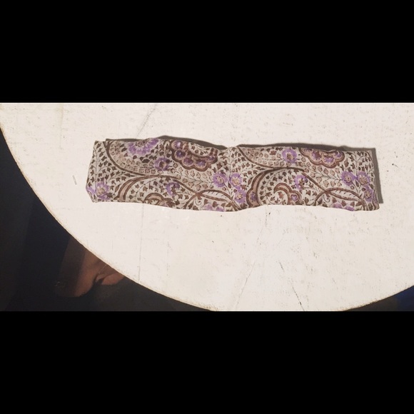 Lavender Linen Headband