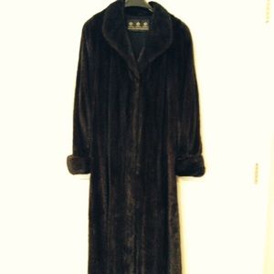 Real mink coat