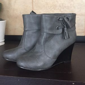 Madden Girl Wedges Ankle Boots Booties