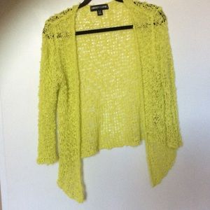 Open-front cardigan