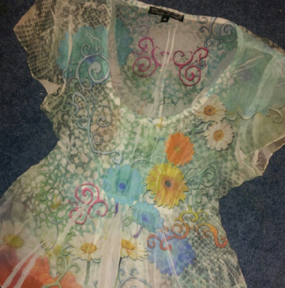 Cute Sheer Top