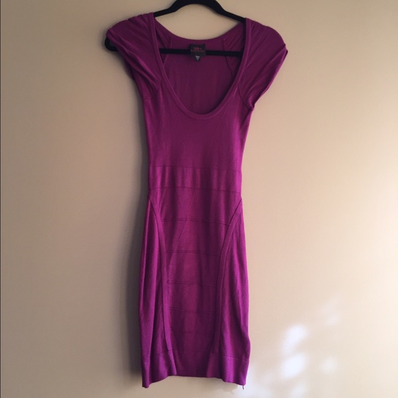 Bebe purple Dress
