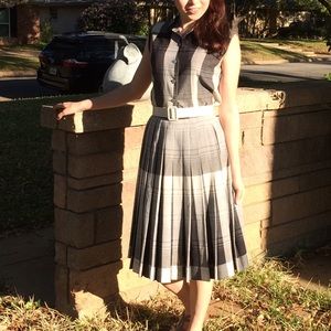 Vintage shirt & skirt set 🖤