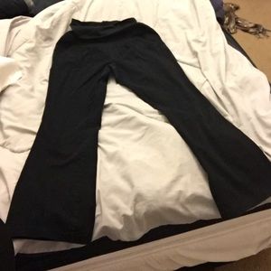 Black maternity pants