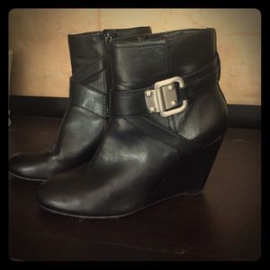 Nine West Wedged Ankle Boots