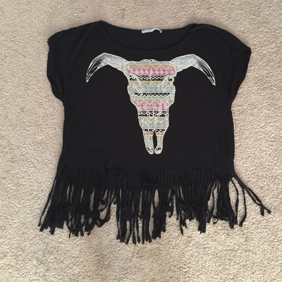 Billabong frayed shirt