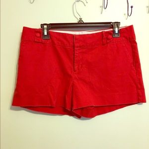 Red BANANA REPUBLIC shorts!