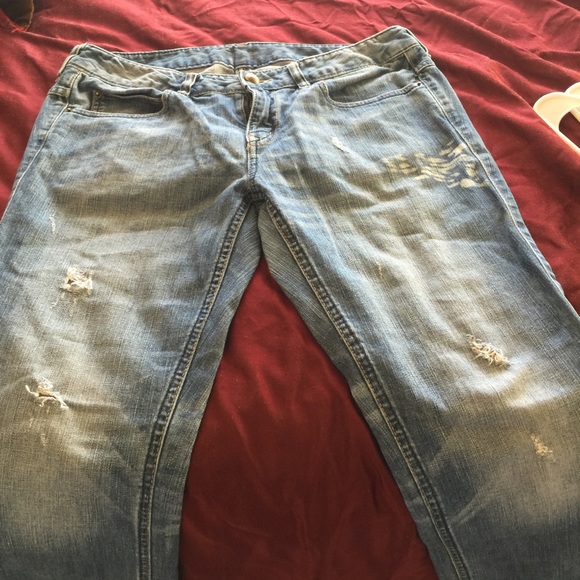 Express distressed jeans. Size 10 regular