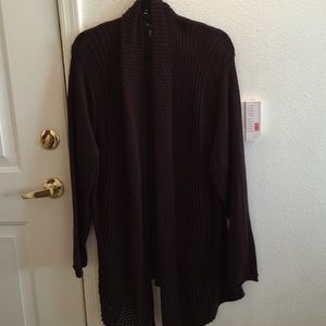 Dark Brown Cardigan