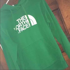 The North Face hooded sweatshirt