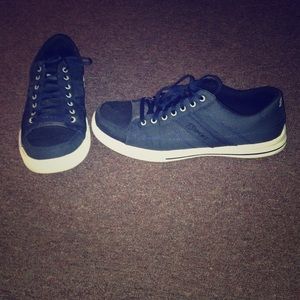 Dark blue S-Sport men's sneakers like-new