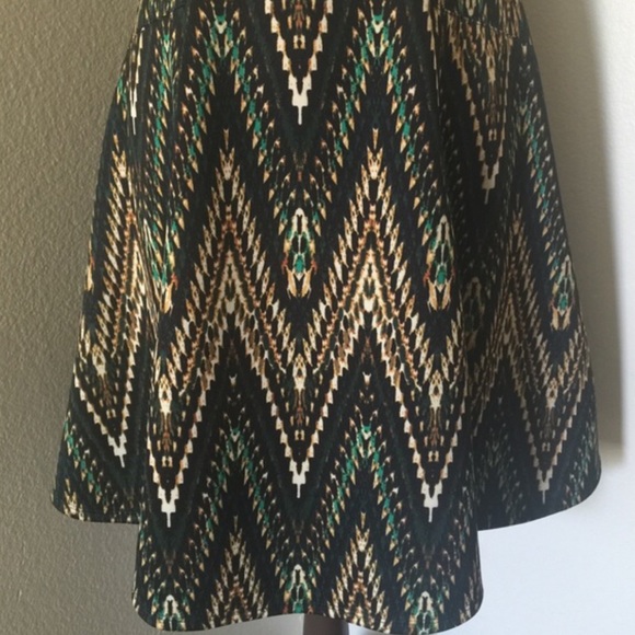 LAST CHANCE❗️Karen Kane Evergreen Zig Zag Dress - Picture 4 of 6