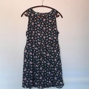 Forever 21 floral sleeveless mini dress
