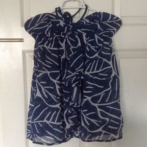 Hollister sheer ladies blouse