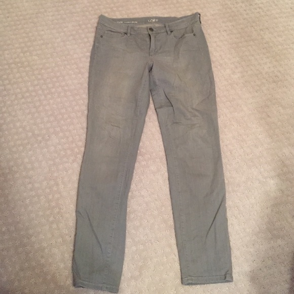 Loft gray jeans